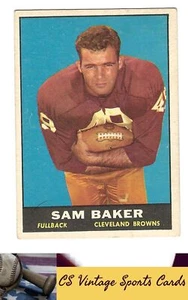 1961 Topps #74 Sam Baker - Picture 1 of 2