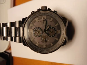 citizen nighthawk eco-drive men's watch refurbished by jewelers - Picture 1 of 1