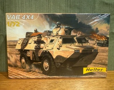 Heller,VAB 4X4,79898,1: 72 比例,模型套件,全新带盒 — 第 1/4 张图片