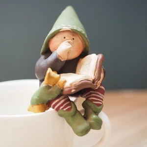 Vintage Annekabouke Gnome Figurine – "Bear & Me" Design – Collectible Ornament - Picture 1 of 21