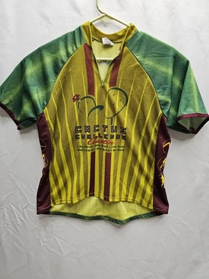 RARE Cactus Challenge Austin TX Cycling Jersey Mens Size Large - Image 1 of 4
