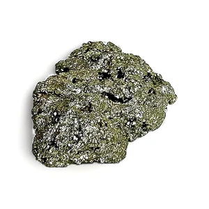 Sample of Iron Pyrite /Fools Gold Mineral Specimen, 4-1/4" x 1-7/8" x 2-3/8" - Picture 1 of 7