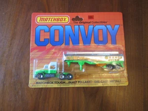 Vintage 1990 Matchbox Convoy FRESH SQUEEZED ORANGE JUICE Semi Chrome Trailer NOS - Picture 1 of 3