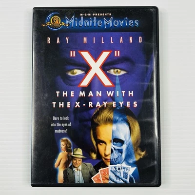 X The Man With The X-Ray Eyes DVD Region 1 NTSC Tracked Postage - image 1 of 4