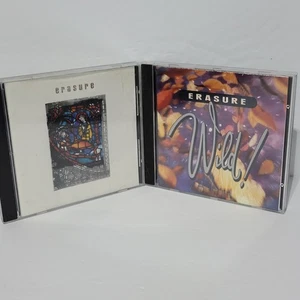 ERASURE 2 CD Lot : Wild! & The Innocents : New Wave Dance - Imagen 1 de 4
