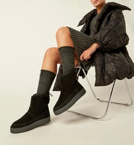 ¡Nuevo! Botas La Canadienne Emmett forradas de piel de oveja talla 10 EE. UU. DD507 - Imagen 1 de 8