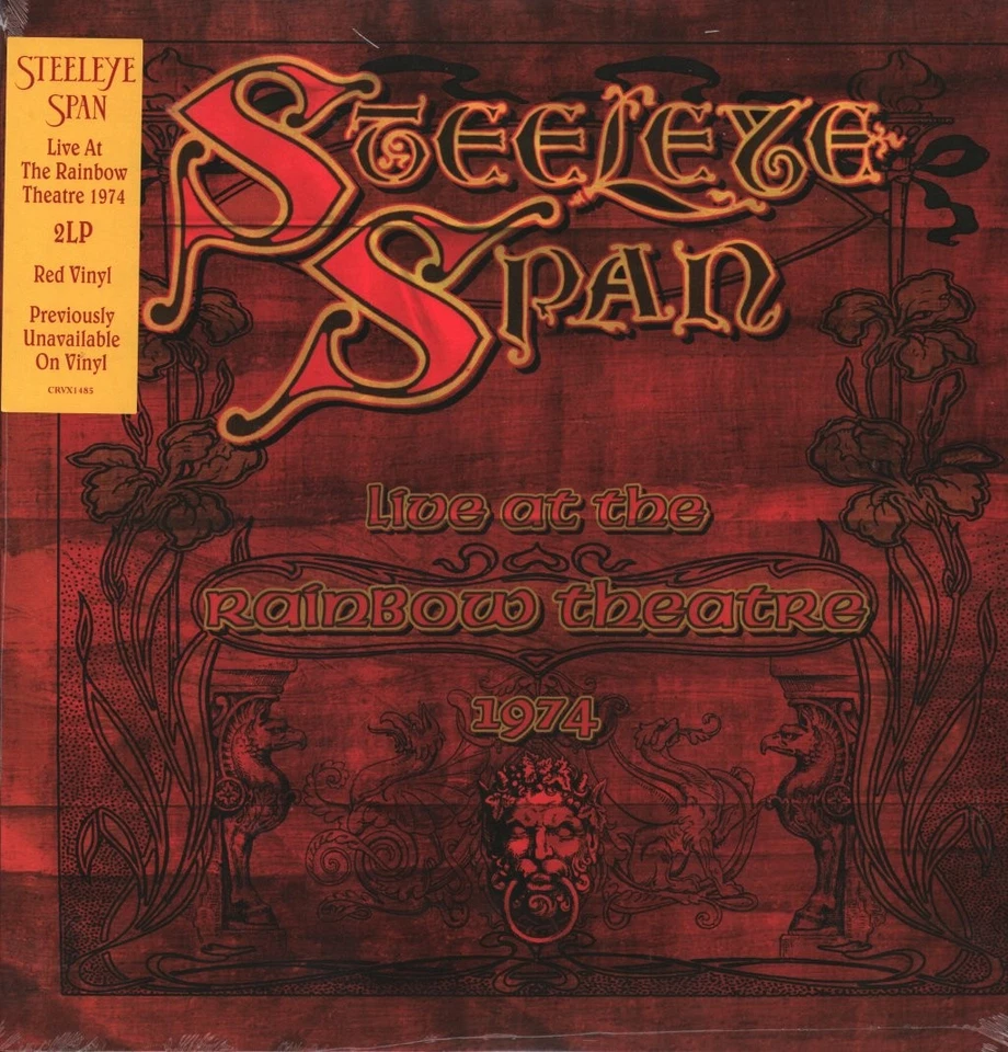 Steeleye Span Live At the Rainbow Theatre 1974 Double LP Vinyl CRVX1485 NEW - Image 1 of 1