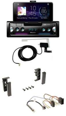 Pioneer DAB Bluetooth MP3 USB Autoradio für Audi A2 A3 8L 99-00 A4 B5 99-01 A6 C - Bild 1 von 4