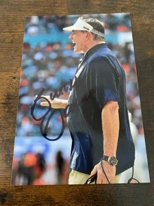 BUTCH DAVIS SIGNED 4x6 PHOTO UNC MIAMI HURRICANES AUTOGRAPH - Picture 1 of 1