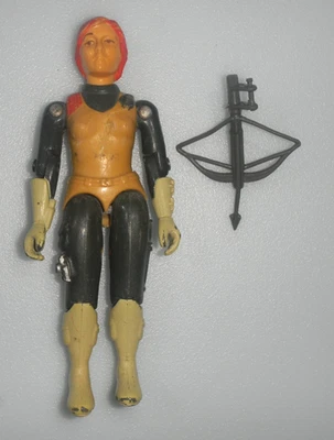 Figura Scarlett Straight Arm v1 1982 de colección G.I. GI Joe 3.75 ARAH Completo LEER Foto 1 de 4