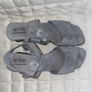 Arche France Women’s Blue Suede Ankle Size  EU 41/US 9.5 - Picture 1 of 17