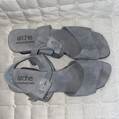 Женские синие замшевые лодыжки Arche France размер ЕС 41/США 9,5 - Изображение 1 из 4