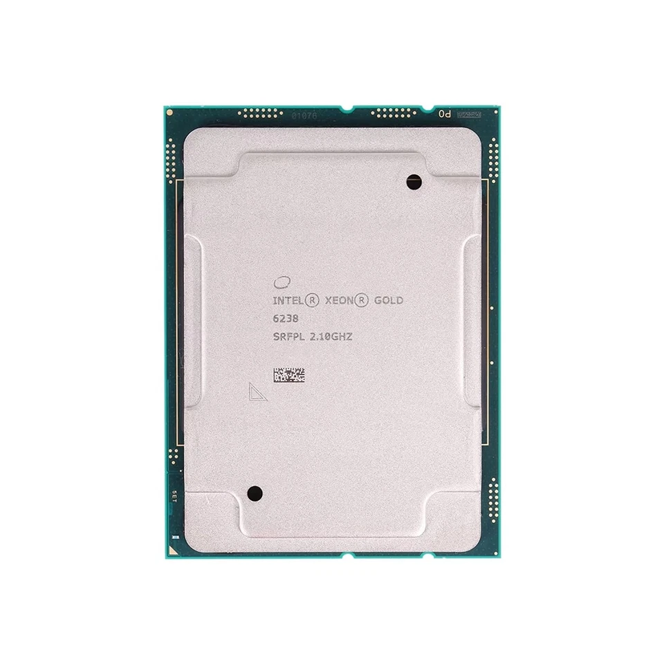 Intel Xeon Gold 6238 (SRFPL) 2.10GHz 22-Core LGA3647 140W 30.25MB Cache CPU - Immagine 1 di 1