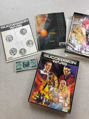 FASA Corporation Vintage 1987 Battletech Succession Wars Game Complete with Box - Image 1 of 4