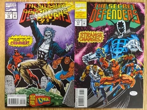 Secret Defenders #16-17 (1994) Vol 1 MARVEL Deadpool Luke Cage Dr Druid - Imagen 1 de 5