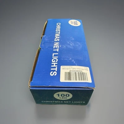 Solar 100 LED Net Lights Outdoor Waterproof Christmas Garden Decoration - Image 1 of 4