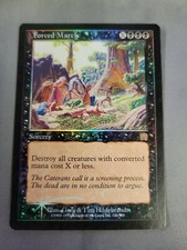 MTG Forced March Mercadian Masques Foil Rare