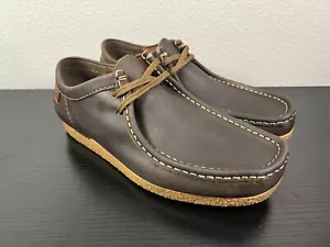 Clarks Originals Wallabee Men Size 8.5 Extreme Comfort Beeswax Brown Leather - Picture 1 of 13
