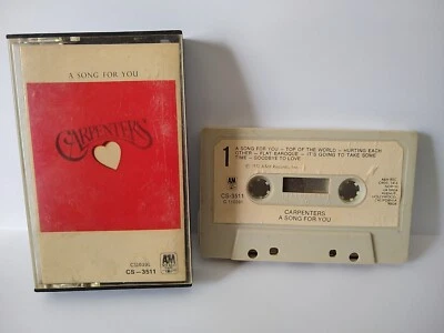 Carpenters A Song For You CS-3511  C110391 A&M (Cassette) - Image 1 of 2