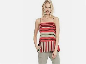 Cami Banana Republic plissettato multistriscia nuovo con etichetta piccolo - Foto 1 di 5