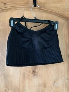 Betsey Johnson Performance Sport BH Racerback Mesh Detail schwarz Gr. M - Bild 1 von 5