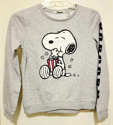 Sudadera H&M x Snoopy Juvenil Talla Mediana Foto 1 de 3