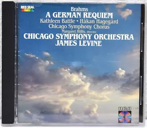 CHICAGO SYMPHONY ORCHESTRA "Brahms: A German Requiem" CD RCA RCD1-5003 - Bild 1 von 3