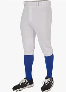 Champro Triple Crown Knicker Style Baseball Pants White Size Youth Large NEW - Picture 1 of 6