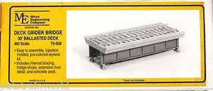 Micro Engineering HO Deck Girder, 30' Ballasted Deck (75-508) - Picture 1 of 1