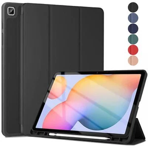 Tablet Smart Cover für Samsung Galaxy TAB Schutzhülle Case Tasche aufstellbar - Afbeelding 1 van 18