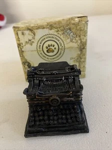 Boyd’s Bears Treasure Box Trinket Wilson’s Typewriter Underwood McNibble - Picture 1 of 13