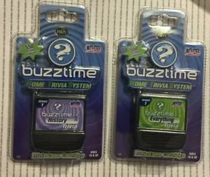 Cadaco Buzztime Home Trivia Game Cartridge Everything & History Series 1 - Picture 1 of 3