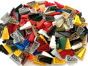 LEGO® City 10 Stück Keilstein Flügel verschiedene Farben mix 2x4x1 #43710 #43711 - Bild 1 von 1