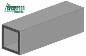 Evergreen Scale Models Models Quadratrohr,35 cm 3,2mm Kantenl. - 1/8 3 Stück 252 - Bild 1 von 1