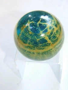 Vintage Mdina Glass Magnum Paperweight by Michael Harris Malta C.1970'S Signed - Picture 1 of 12