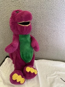 1992 Barney The Purple Dinasour Plush 20” Vintage - Picture 1 of 9