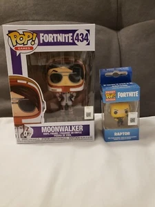 Funko Pop Fortnite MoonWalker Neu im Karton mit Mini Pop Fortnite Schlüsselanhänger - Bild 1 von 3
