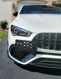 Bumper Tow Hook License Plate Mount Bracket for Mercedes CLA-Class 2024 - 2025 - Picture 1 of 17