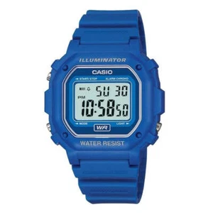 Casio Watch F-108WH-2AEF Unisex  Retro Collection Blue RRP £24.90 - Picture 1 of 2