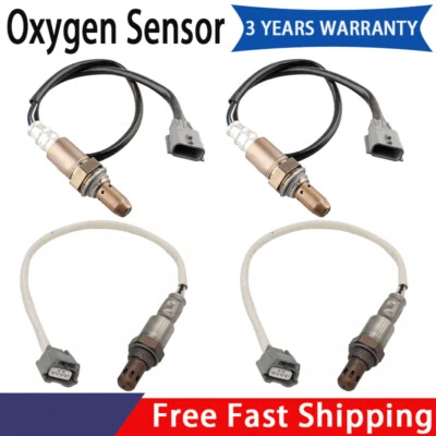 4件装上游+下游氧气传感器适用于英菲尼迪2014-2019年Q70 2015-2019 Q70L 3.7L — 第 1/4 张图片