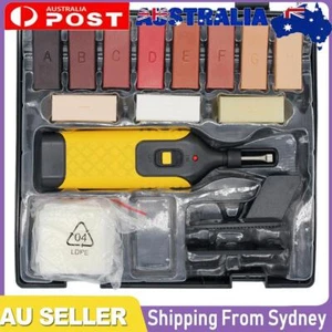 Laminate Floor Repair Kit Furniture Scratch Fix Wax System Mending Tool Set - Picture 1 of 12