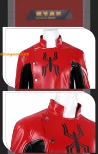 Marvel's Spider-Man 2 Cosplay Costume Outfit Man Spider-Man Last Stand Suit Coat - Picture 1 of 26