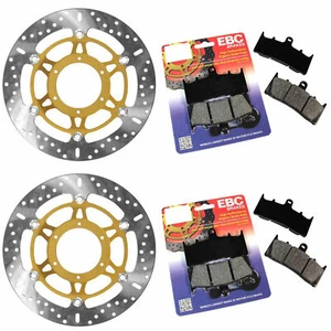 EBC Bremsen X Frontscheibe & Bio Bremsbelag Bremssatz passt Honda CB500 2000 - Bild 1 von 2