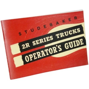 1949-1953 Studebaker R-Series Truck | Owners Manual | Part Number 800443 - Picture 1 of 3