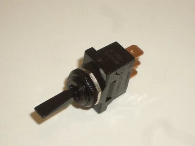 INTERRUPTOR DE PALANCA MANGO DE PALETA ENCENDIDO-APAGADO-ENCENDIDO GC ELECTRONICS 35-184 SPDT 10A/125VAC Foto 1 de 2