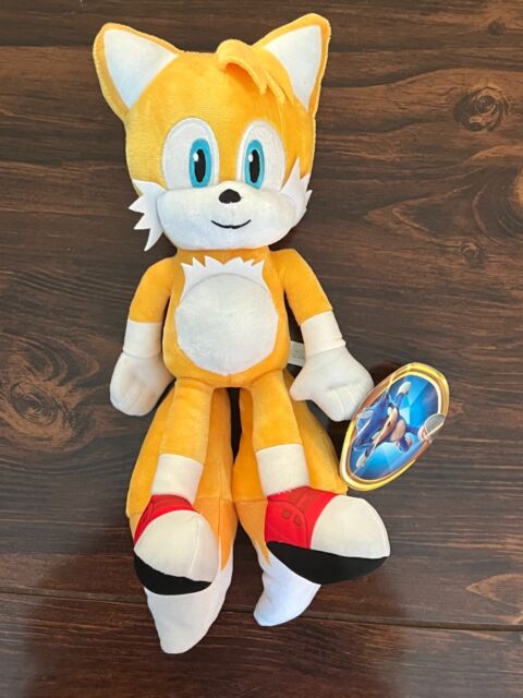 Pelucia Tails Boneco Sonic Eggman Shadow Knuckes