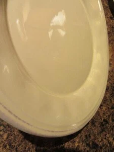 NEW Rachael Ray Cucina Stoneware Dinnerware (1) Dinner Plate Almond Cream yellow - Picture 1 of 8