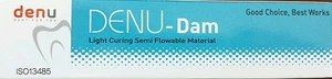 Denu-Dam Barrière Gingivale Cinq Seringues Blanchiment Dentaire Dam Zoom Boost - Picture 1 of 2