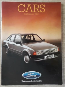 Ford Range Prospekt 1984 - XR3i XR4i Cabriolet Capri Injection Special - Bild 1 von 14