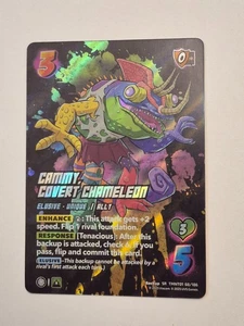 UniVersus Cammy, Covert Chameleon TMNT01 68/186 SR Secret Rare TMNT - Picture 1 of 3